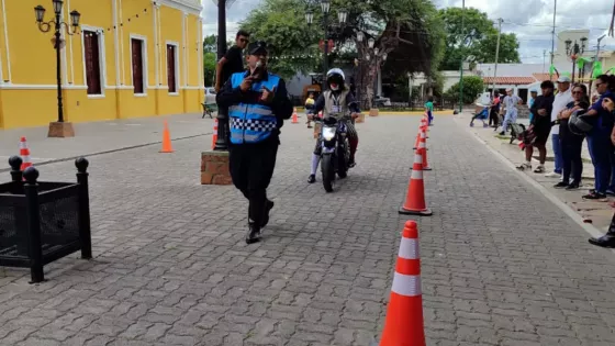 Motociclistas de Campo Santo fueron concientizados sobre medidas preventivas para una circulación segura