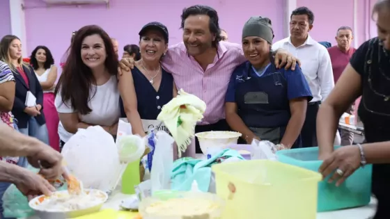 El Gobernador saludó a los participantes del taller de Panadería y los alentó a seguir creciendo