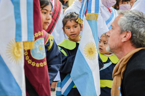 El pueblo de Cachi y turistas festejaron el Día de la Independencia