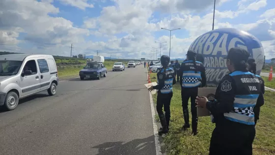 La Policía Vial concientizó sobre la importancia de respetar la velocidad permitida