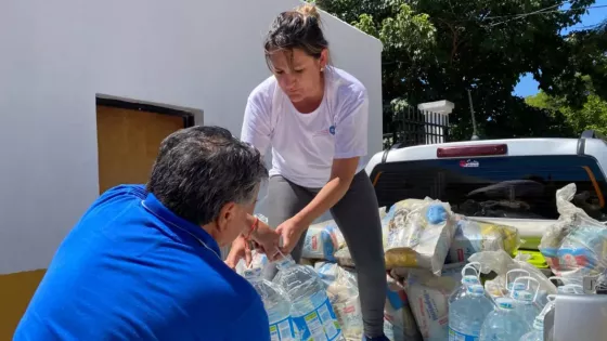 Refuerzo alimentario en el norte provincial