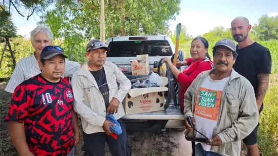 Una huerta chané en Capiazuti fue destacada por su productividad