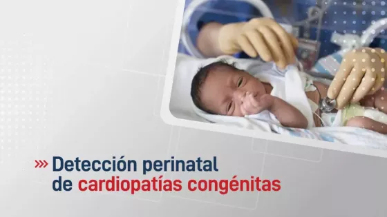 Las cardiopatías congénitas pueden detectarse en el control prenatal o perinatal