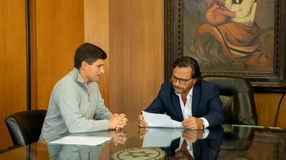 El Gobernador se reunió con el Intendente de Orán para avanzar en una agenda de gestión conjunta