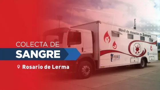 Colecta de sangre en Rosario de Lerma