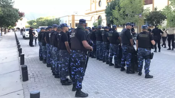 Comenzó el amplio operativo de seguridad en la Serenata a Cafayate