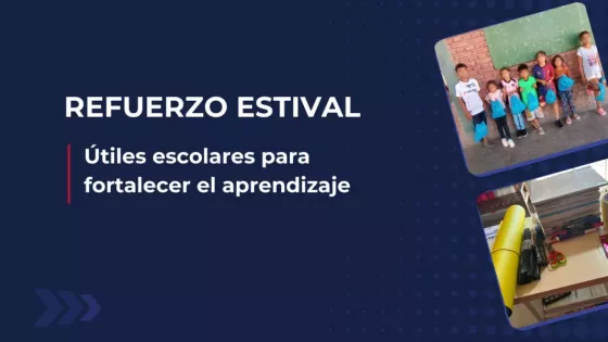 Refuerzo Estival: Útiles escolares para fortalecer el aprendizaje