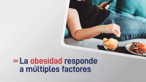 La obesidad responde a múltiples factores y afecta a personas de todas las edades