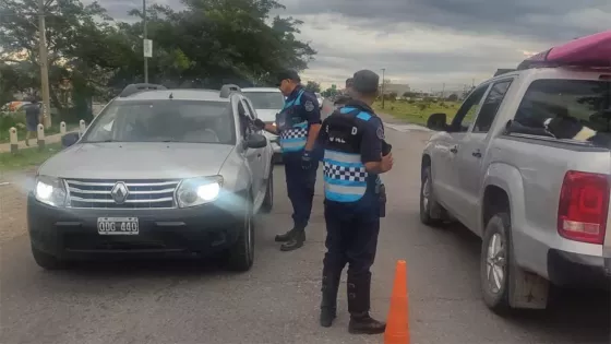 Más de 2200 conductores fueron infraccionados durante el fin de semana largo