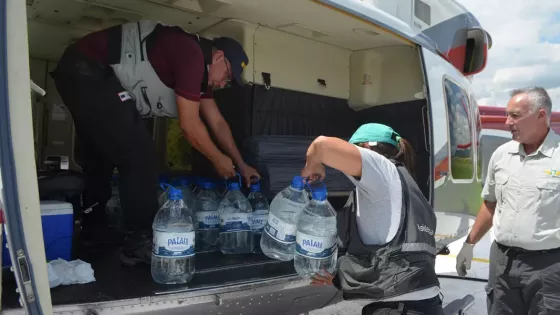 Se asistió a familias de Campo Quijano debido a un deslave producido en la zona