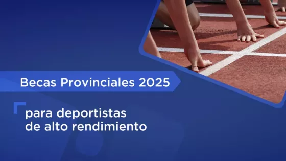 Deportistas de alto rendimiento podrán postular para becas provinciales 2025.