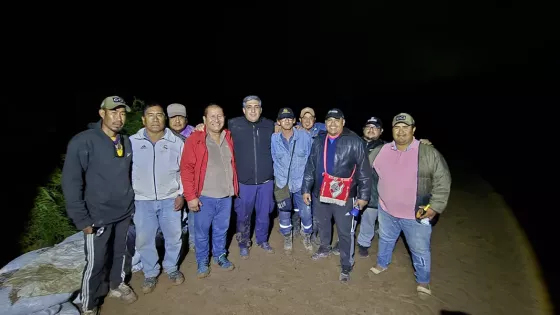 Monitorean el crecimiento del río Pilcomayo