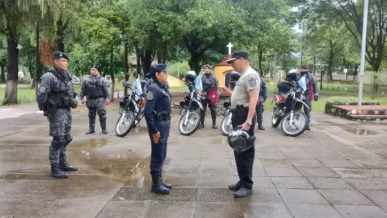 Se sumaron motos al servicio de seguridad en Tartagal