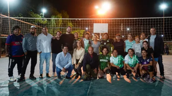 El Gobierno y el Frente de Cooperativas Populares realizaron mejoras en un playón deportivo de zona sudeste