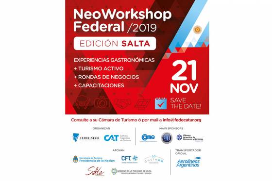 Salta será sede de la octava edición del Neo Workshop Federal