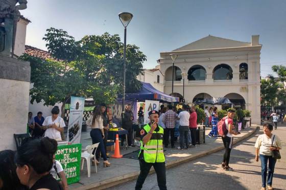 Seguridad Vial concientizó a alumnos de Villa Asunción