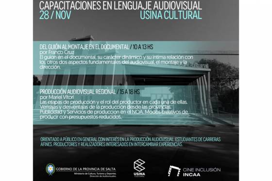 Programa Cine Inclusión del INCAA en la Usina Cultural