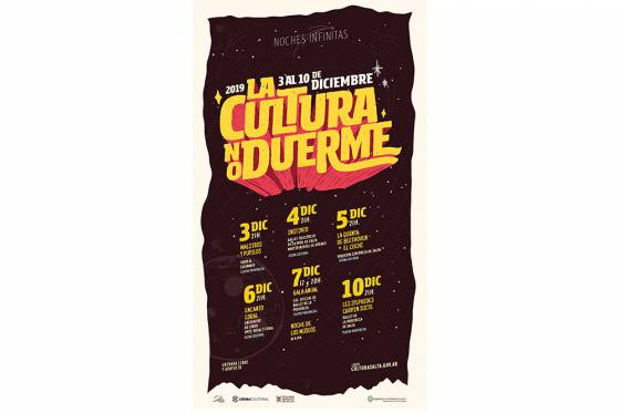 Cierre anual de La Cultura No Duerme