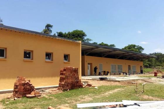 Avanza la construcción del colegio secundario rural en paraje El Angosto de Paraní