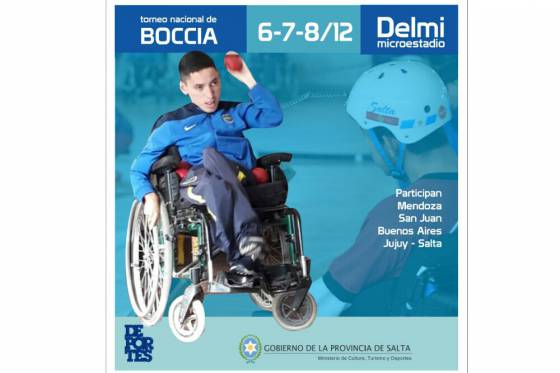 Salta recibe al Nacional de Boccia en el microestadio Delmi