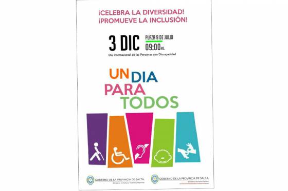 Deportes participará en la jornada inclusiva “Un Día Para Todos”