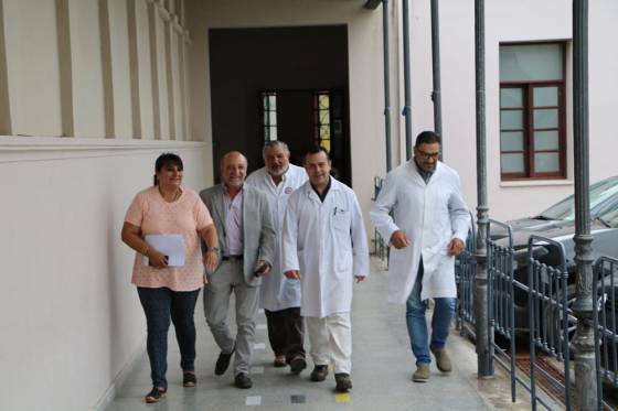 Avanzan las obras de remodelación en el Hospital del Milagro