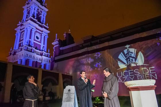 Con un moderno espectáculo audiovisual el Convento San Francisco muestra la historia franciscana en Salta