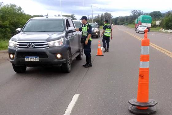 Seguridad Vial controló más de 11 mil vehículos este fin de semana