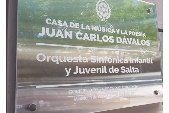 Inauguran la Casa de la Música y la Poesía Juan Carlos Dávalos