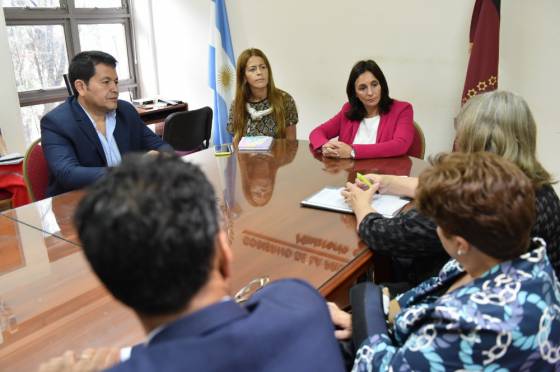 La ministra Medrano recibió a la Comisión de Salud de la Cámara de Diputados