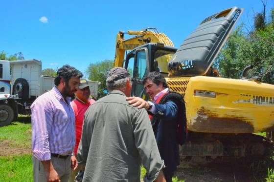 El Ministro de Producción realizó una jornada de trabajo en Minería y Recursos Hídricos