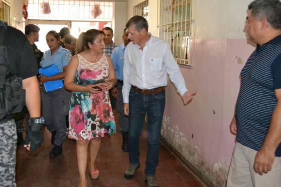 El Ministro de Seguridad supervisó el régimen de visitas del Servicio Penitenciario