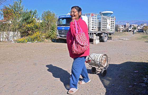 Hoy no habrá distribución de la garrafa social