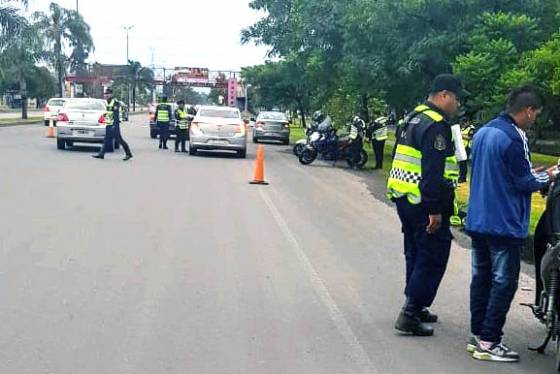 Seguridad Vial detectó 106 conductores alcoholizados en Año Nuevo