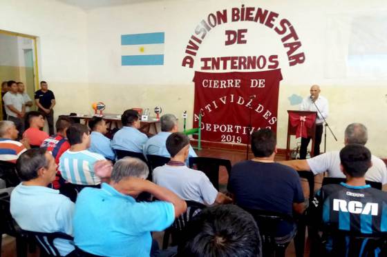 Se eligió al deportista del año de la Unidad Carcelaria Nº 1