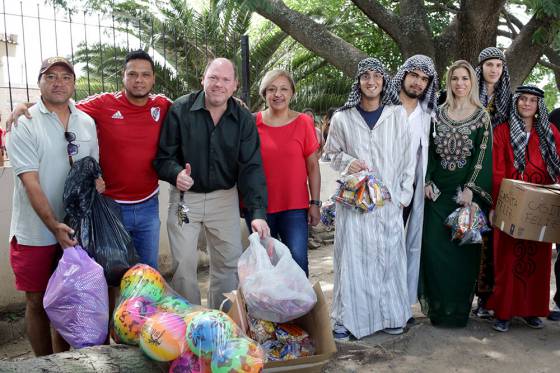 Celebran el día de Reyes en los Centros de Inclusión Transitoria