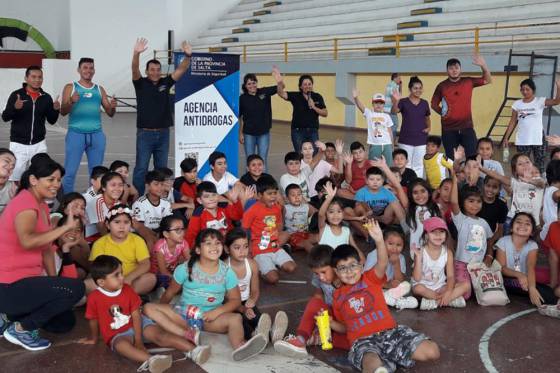 Chicos de General Güemes aprendieron sobre los perjuicios de las adicciones