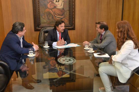 El gobernador Sáenz recibió a funcionarios del Ministerio Público Fiscal de la Nación