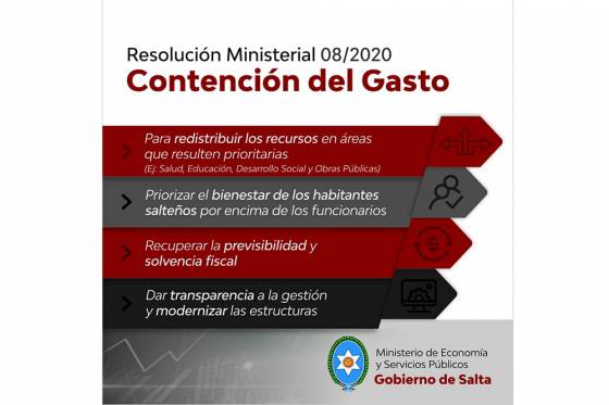 La Provincia optimizará la redistribución de recursos en beneficio de los habitantes salteños