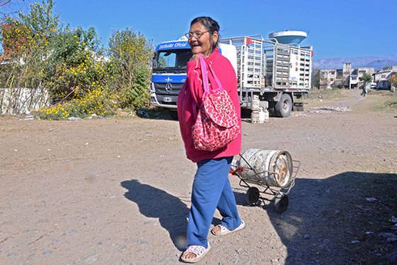 Se retoma la distribución de la garrafa social en Payogasta, Cachi, Molinos y Seclantás