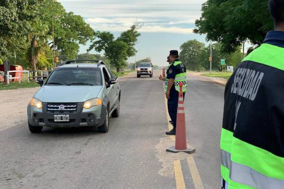 Intensos controles preventivos de seguridad vial en los Valles