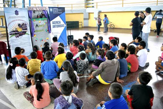 Niños de Güemes aprendieron sobre los perjuicios de las adicciones