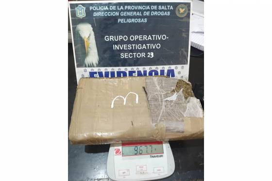 Exitoso operativo anti drogas en el norte provincial