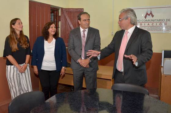 Funciona en Cerrillos el Centro de Mediación del Valle de Lerma