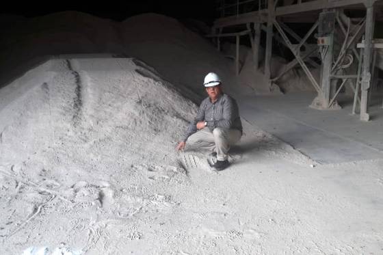 Con la producción de hidroboracita se promueve la minería sustentable de Salta