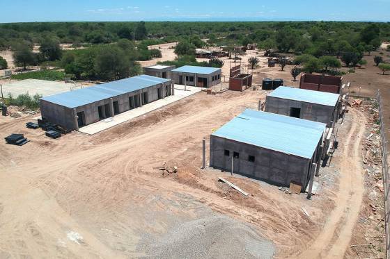 En El Ocultar se construye un nuevo edificio escolar de nivel medio