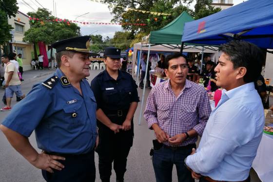 El Ministerio de Seguridad expuso el trabajo de todas sus áreas en El Bordo