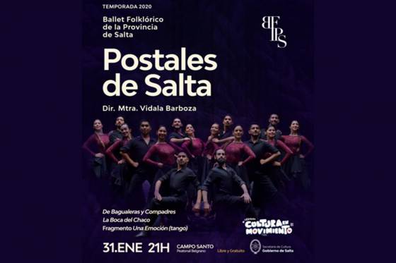 El Ballet Folclórico inaugura su temporada artística en Campo Santo