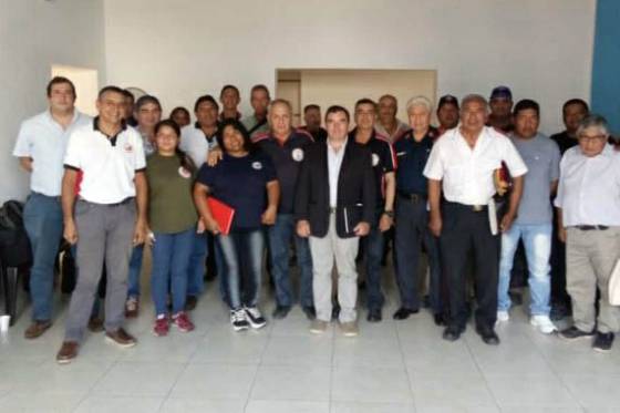 Defensa Civil participó del inicio del ciclo lectivo de Bomberos Voluntarios