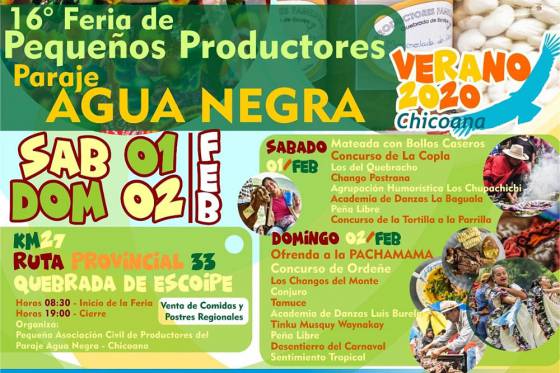 En Chicoana se realizará una nueva edición de la Feria de Pequeños Productores